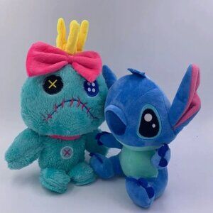 Lilo and Stitch SCRUMP Stuffed Plush Doll Toy Soft Puppet Anime Cartoon